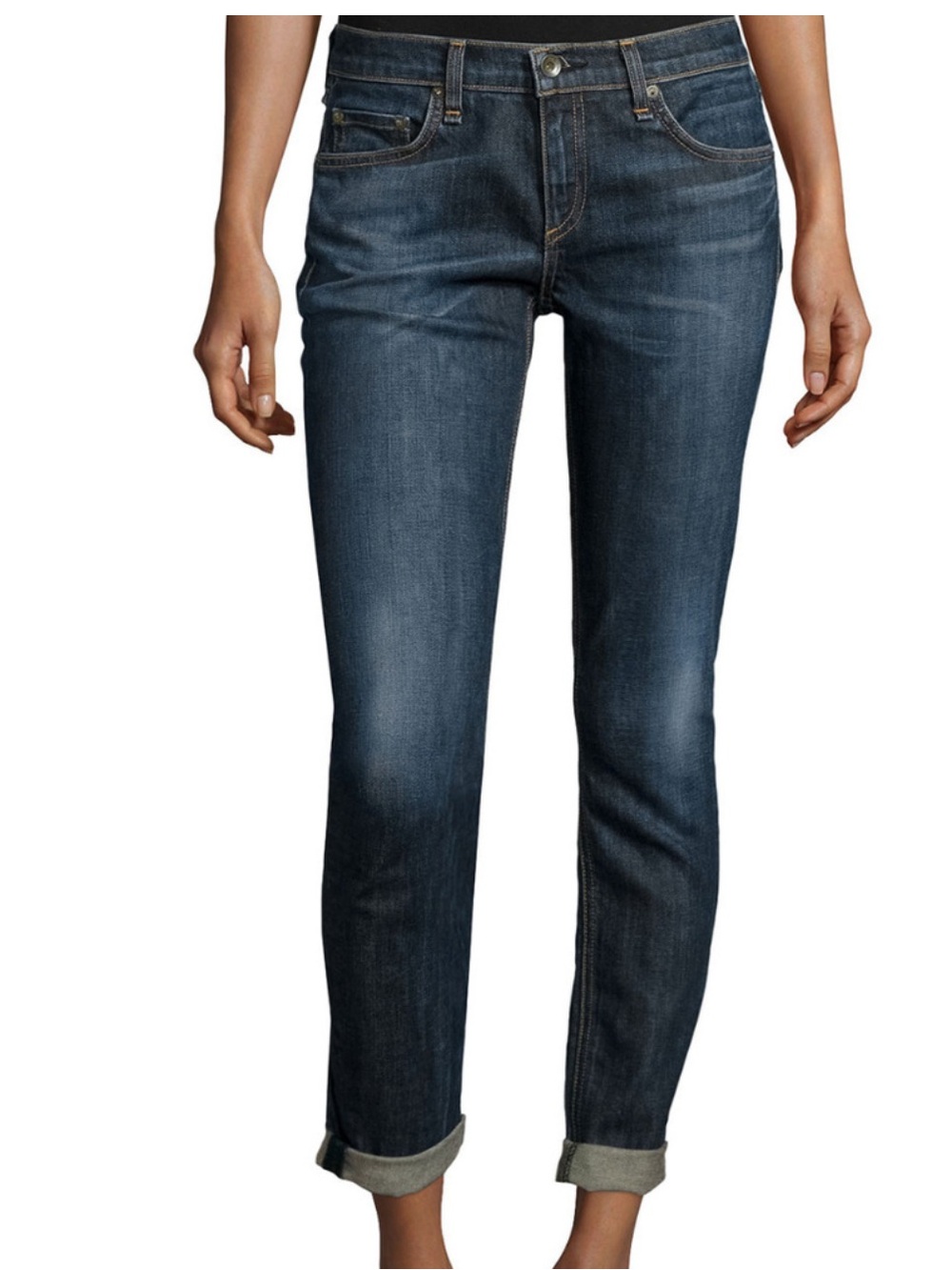 Rag & Bone Dre Casual Slim Denim Jeans in Snoqualmie  Size 27